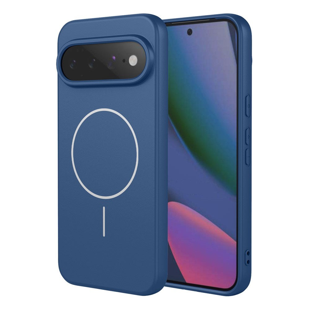 Google Pixel 11 Pro XL EIDERWOOD Flexibelt Plast Skal m. Fodrad Insida - MagSafe Kompatibel - Blå