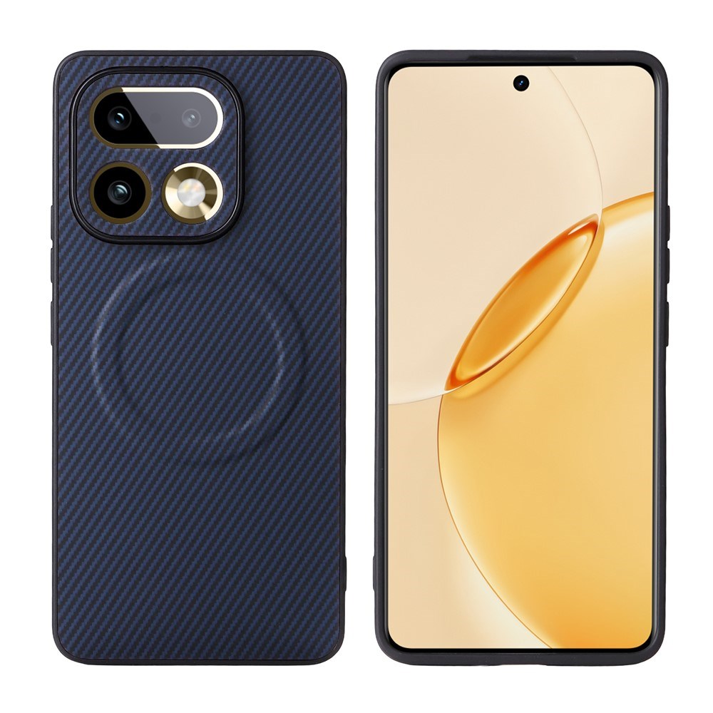 Realme 16 Pro EIDERWOOD Hybrid Carbon Skal - MagSafe Kompatibel - Blå