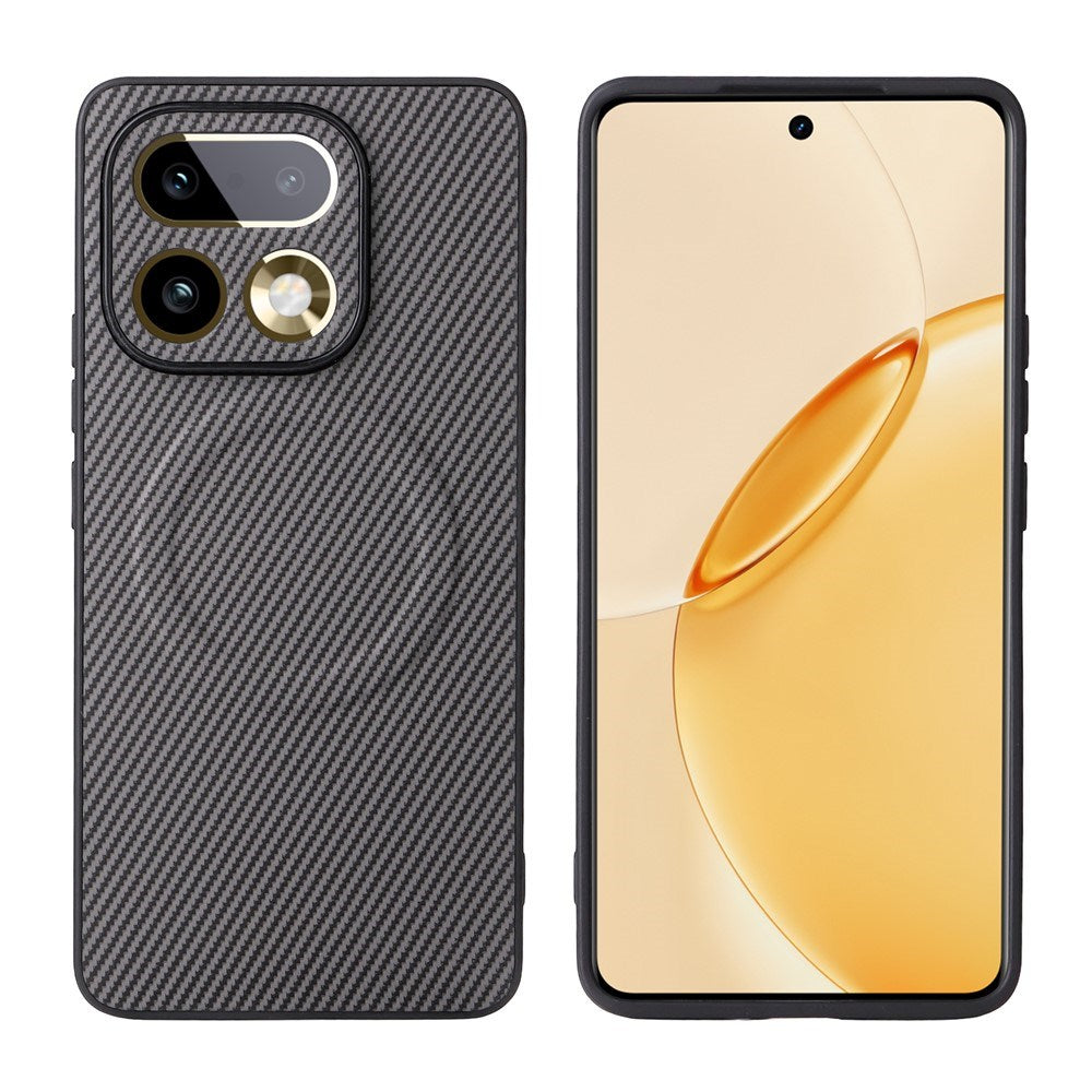Realme 16 Pro+ EIDERWOOD Hybrid Carbon Skal - MagSafe Kompatibel - Grå