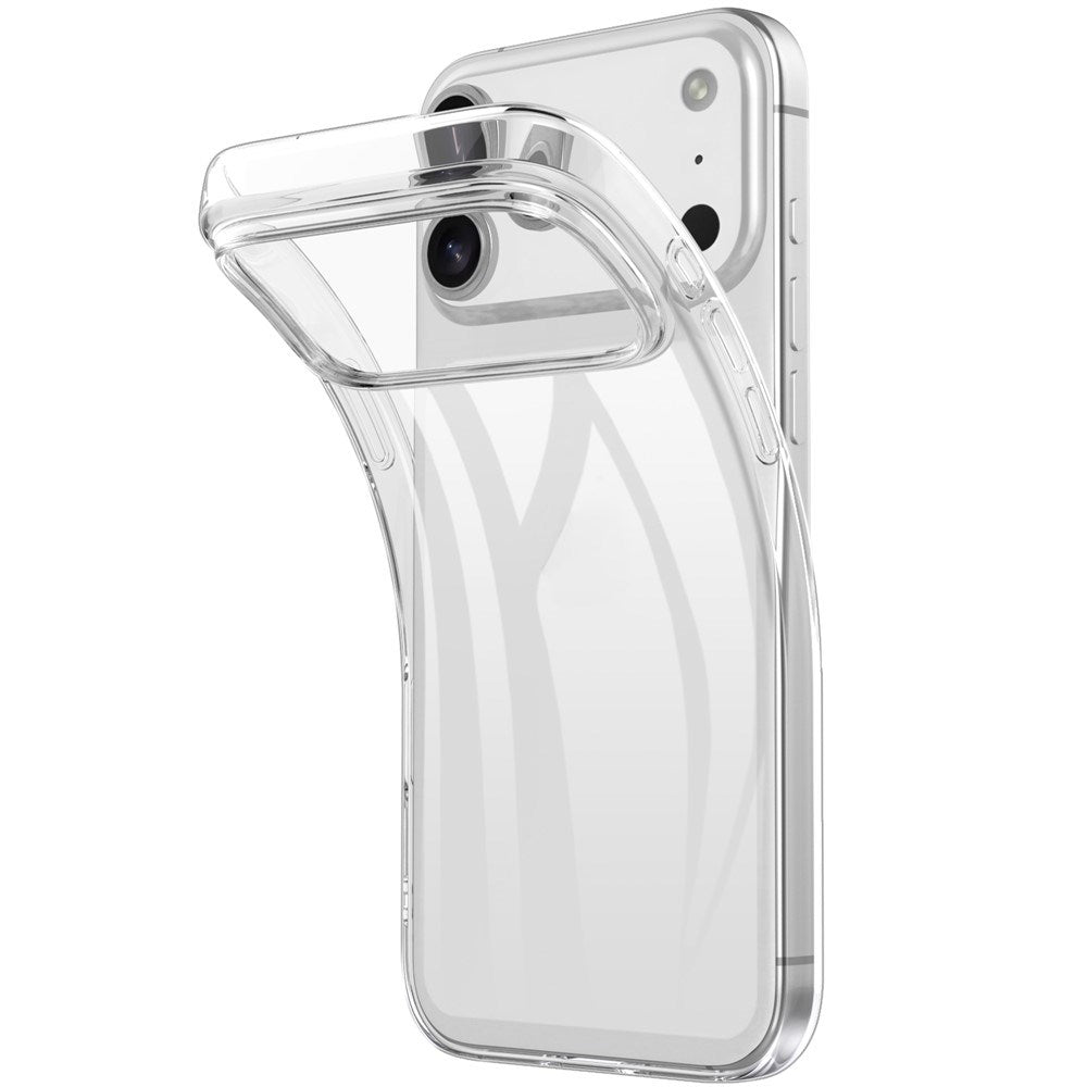iPhone 18 Pro Max / 17 Pro Max EIDERWOOD Flexibelt Plast Skal - Transparent