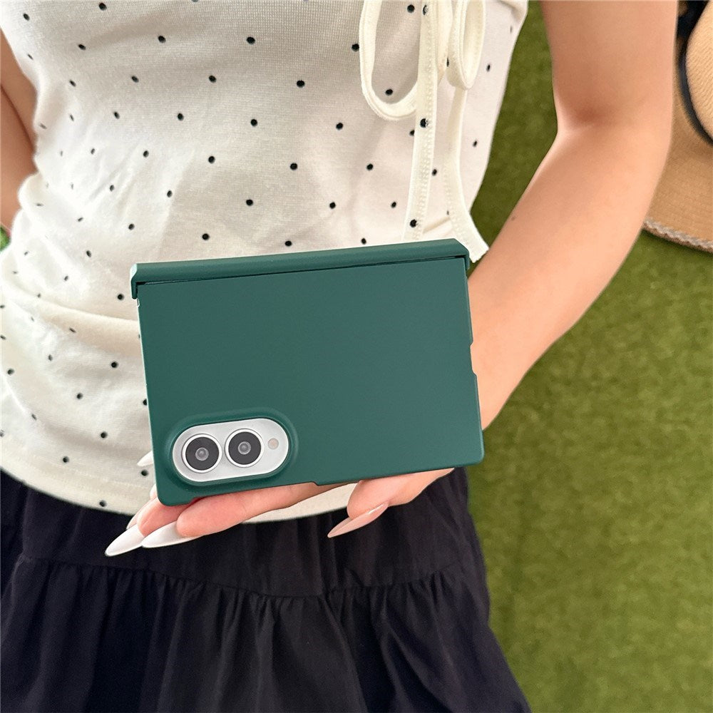 Samsung Galaxy Z Fold8 EIDERWOOD Hårt Plast Skal med Gångjärn - Grön