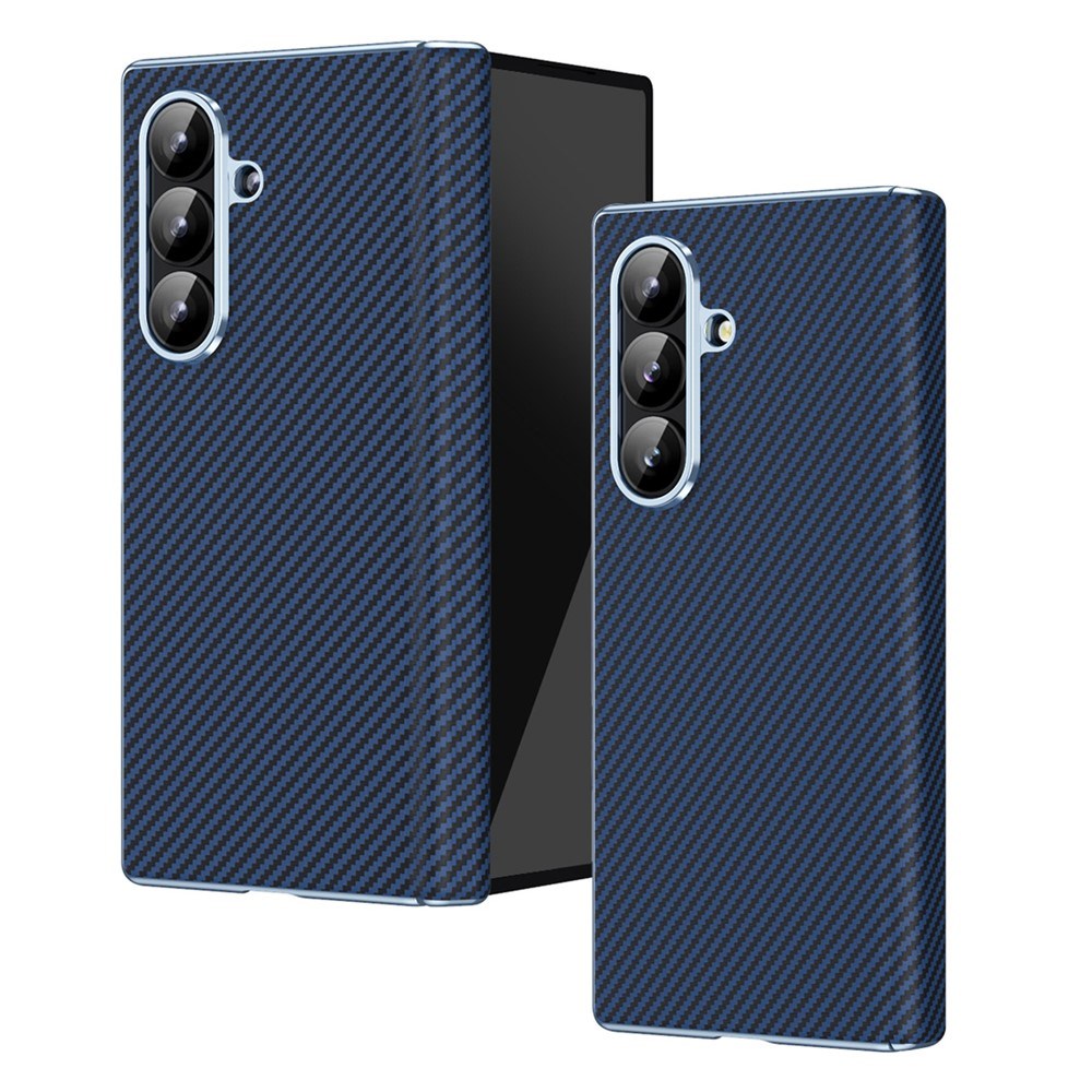 Samsung Galaxy Z Fold8 Ultra EIDERWOOD Kolfiber Skal - Blå
