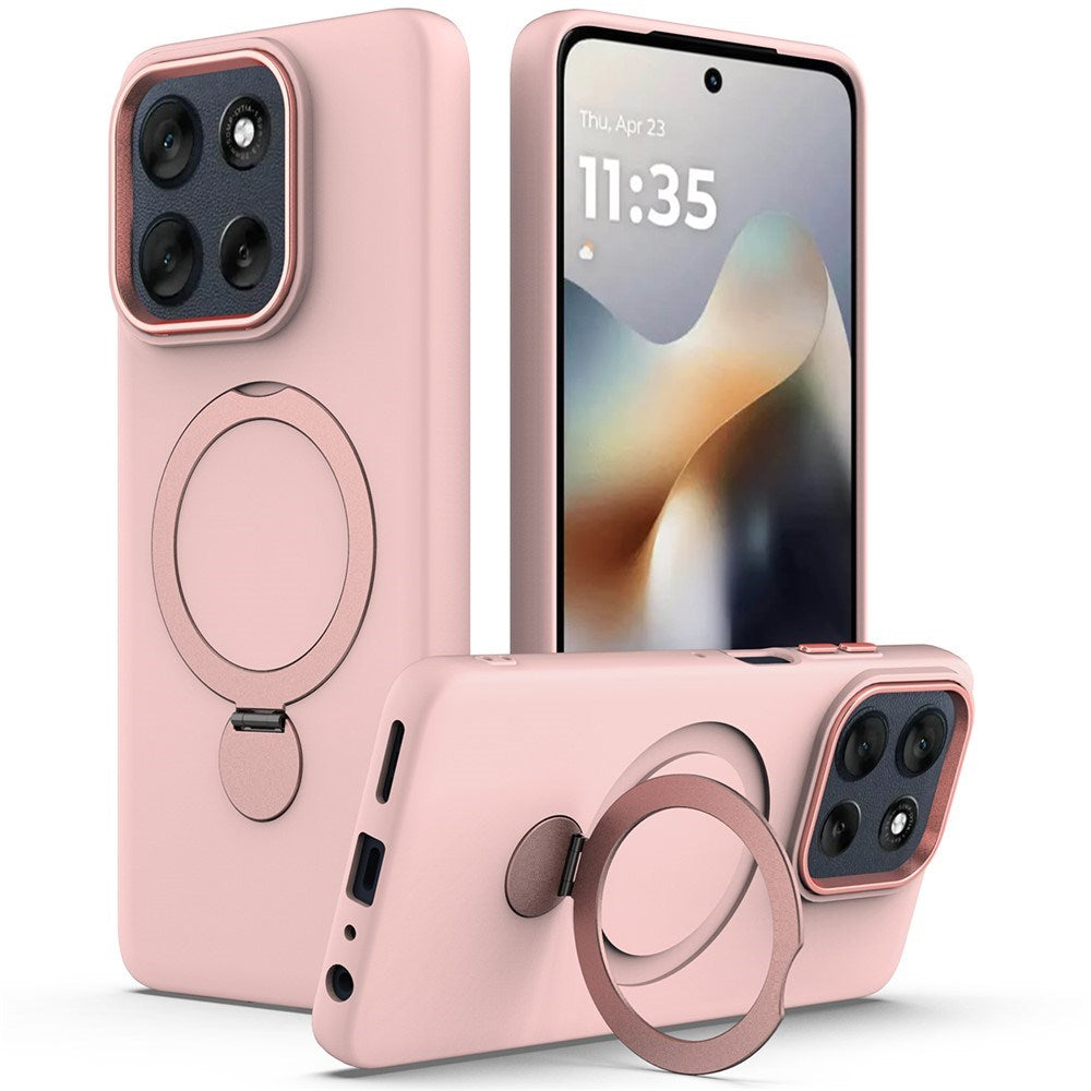 OnePlus Nord 6 / Nord CE6 EIDERWOOD Hybrid Skal med Kickstand - MagSafe Kompatibel - Rosa