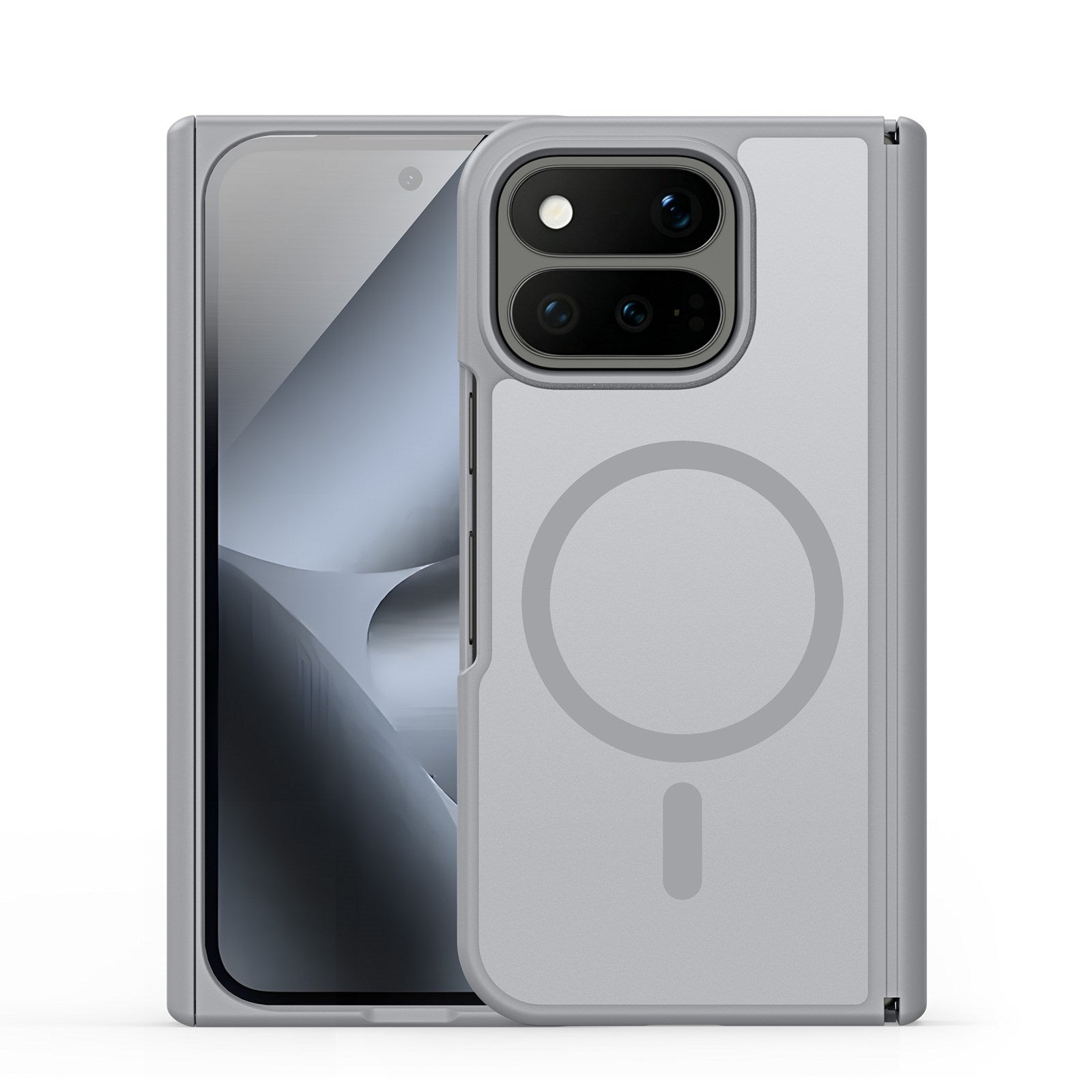 Google Pixel 11 Pro Fold DUX DUCIS Matt Hybrid Skal – MagSafe Kompatibelt – Grå