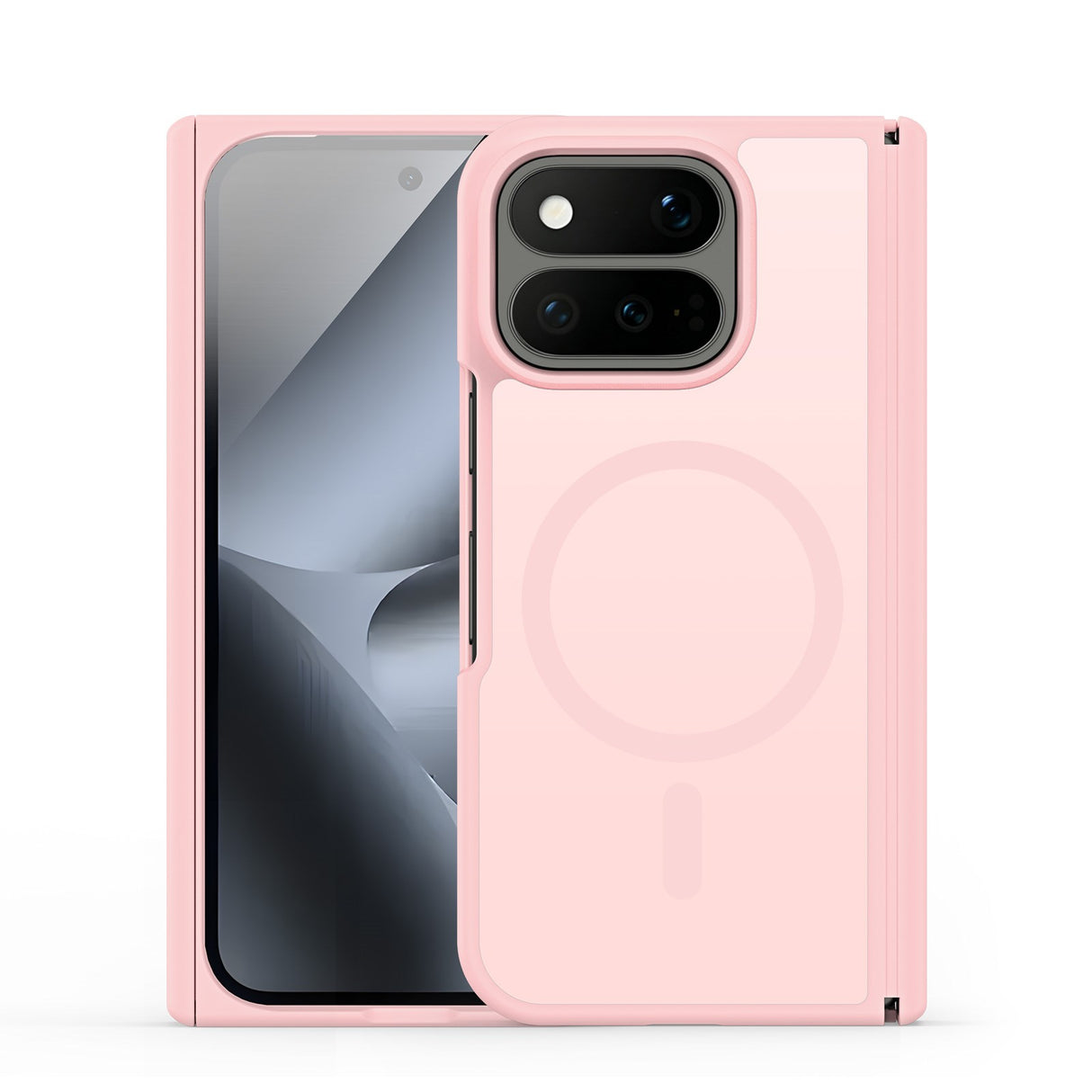 Google Pixel 11 Pro Fold DUX DUCIS Matt Hybrid Skal – MagSafe Kompatibelt – Rosa
