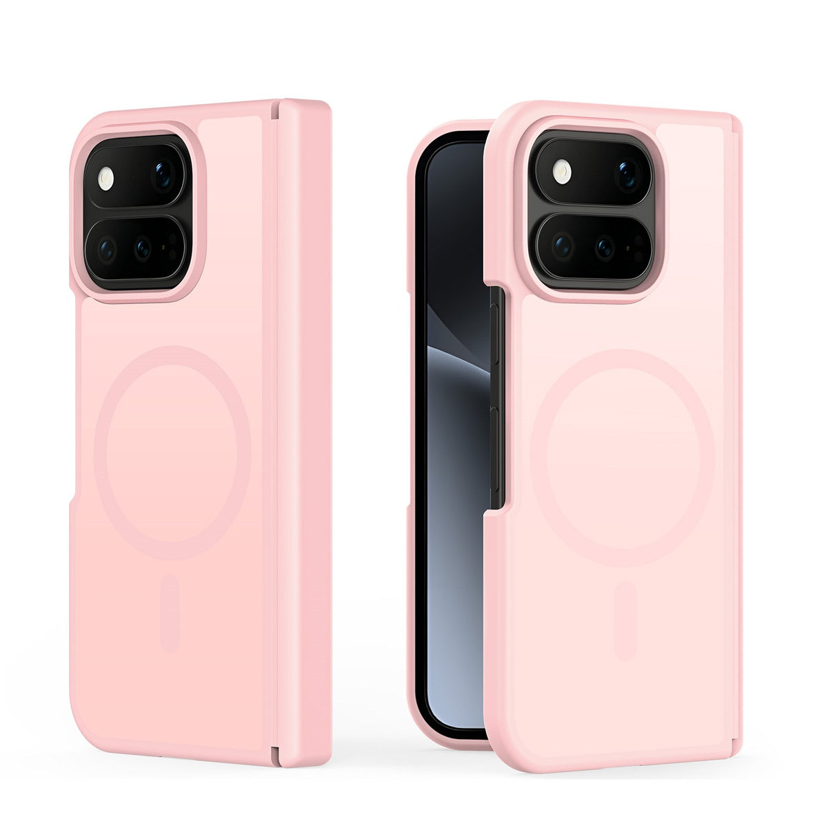 Google Pixel 11 Pro Fold DUX DUCIS Matt Hybrid Skal – MagSafe Kompatibelt – Rosa