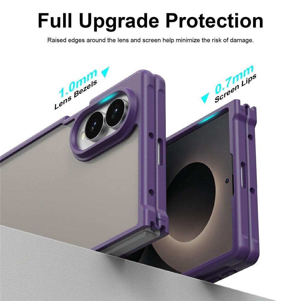 Samsung Galaxy Z Fold8 EIDERWOOD Matt Hybrid Skal - Lila