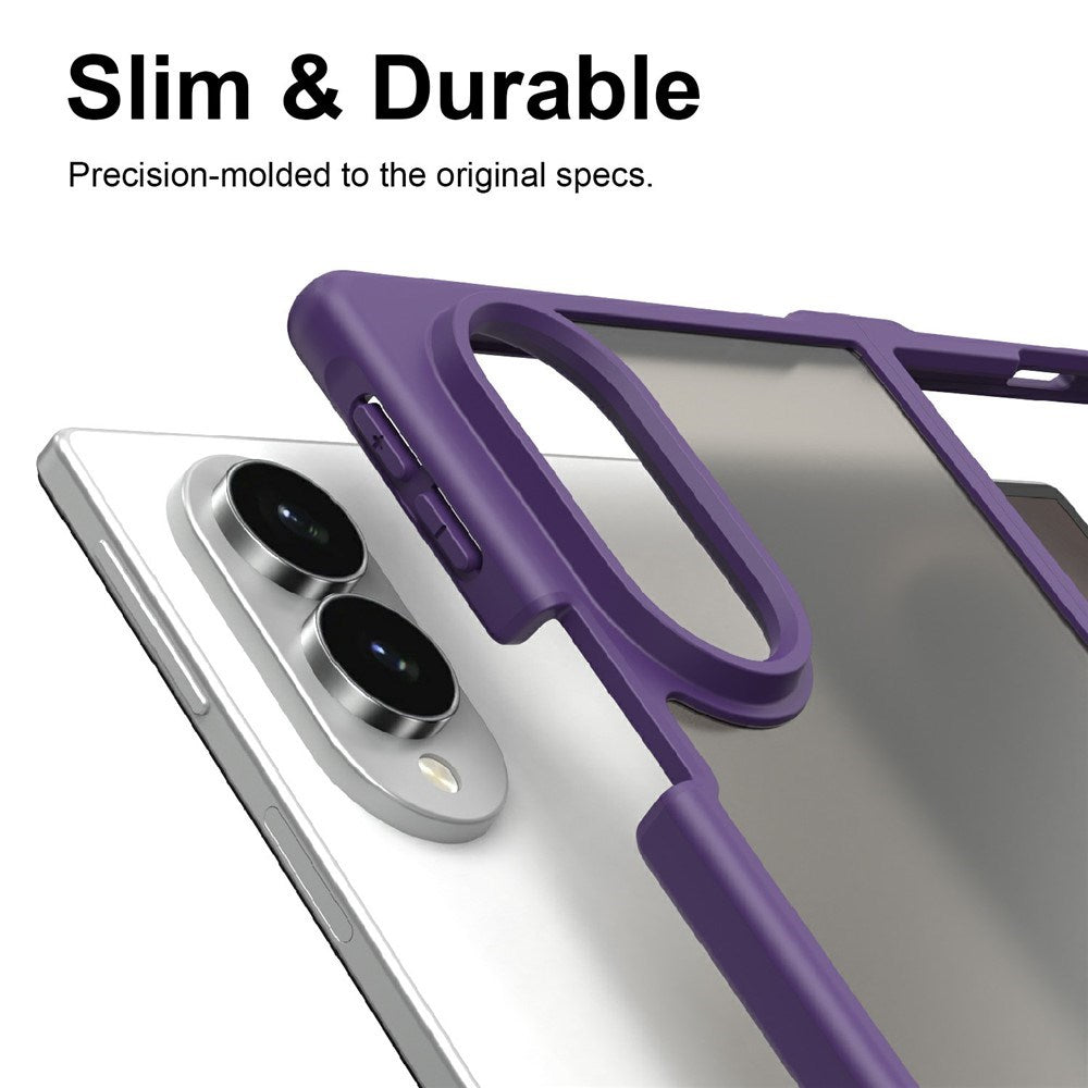 Samsung Galaxy Z Fold8 EIDERWOOD Matt Hybrid Skal - Lila