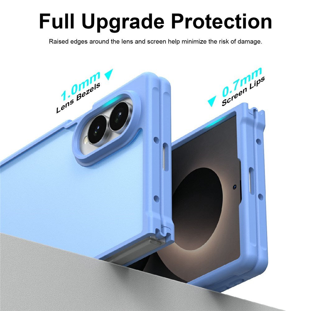 Samsung Galaxy Z Fold8 EIDERWOOD Matt Hybrid Skal - Ljusblå