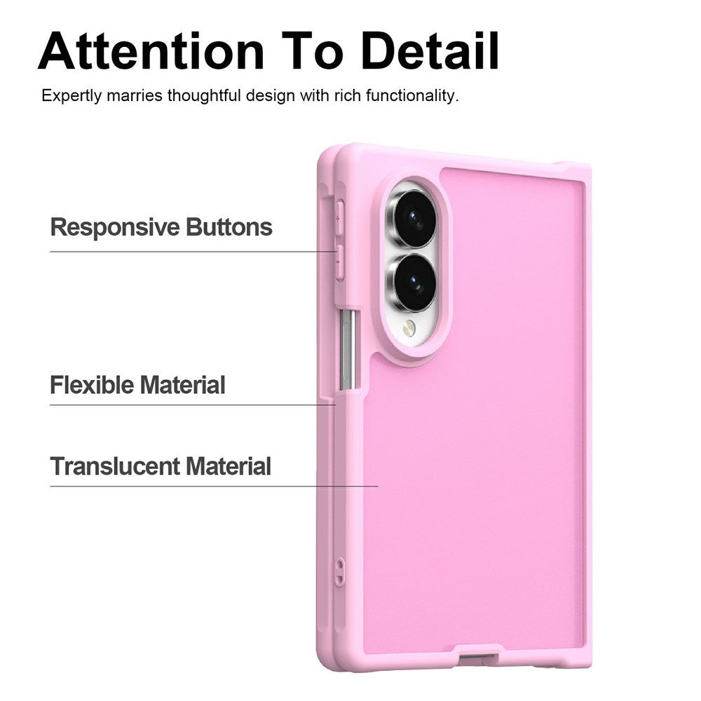Samsung Galaxy Z Fold8 EIDERWOOD Matt Hybrid Skal - Rosa