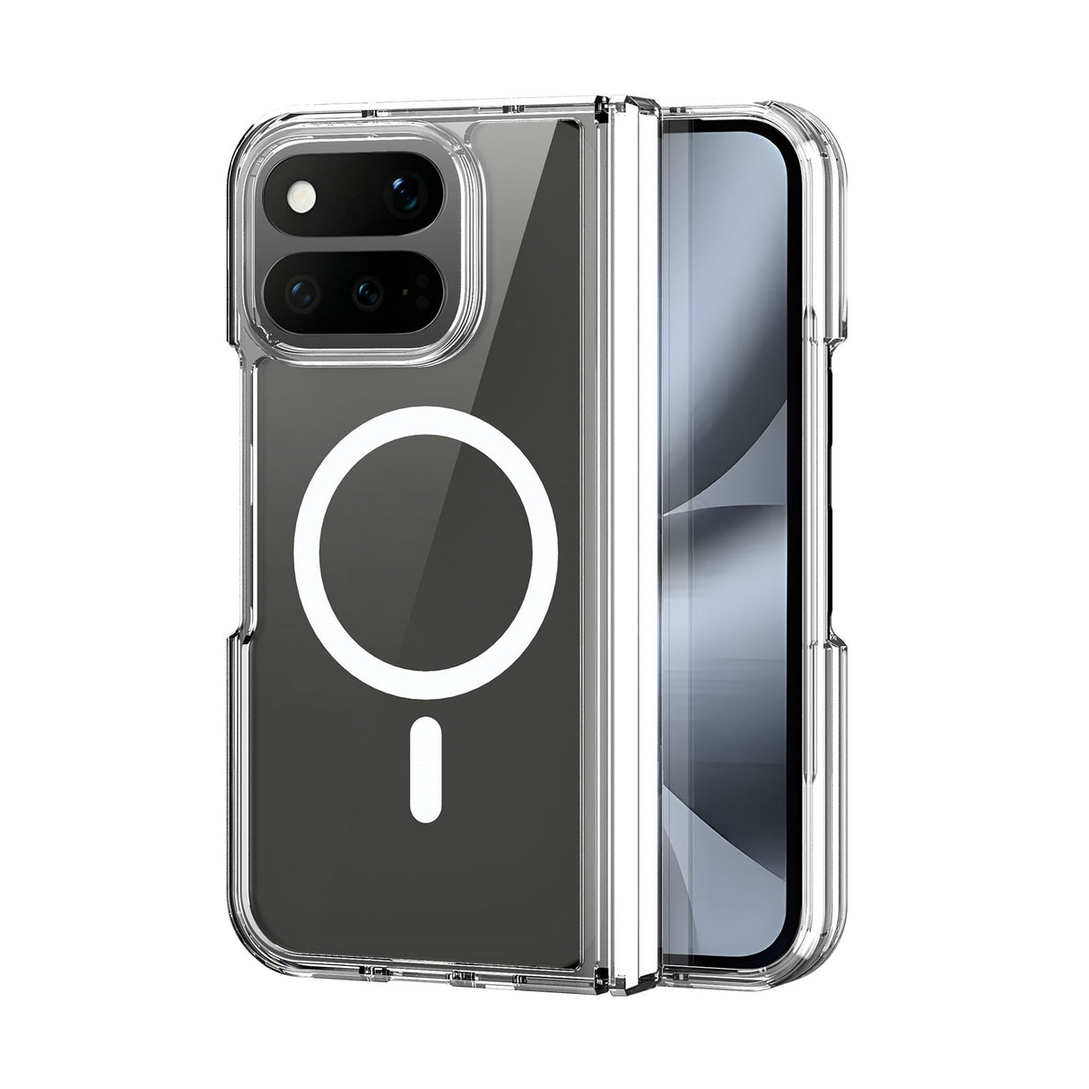Google Pixel 11 Pro Fold DUX DUCIS Hybrid Mobilskal - Genomskinlig
