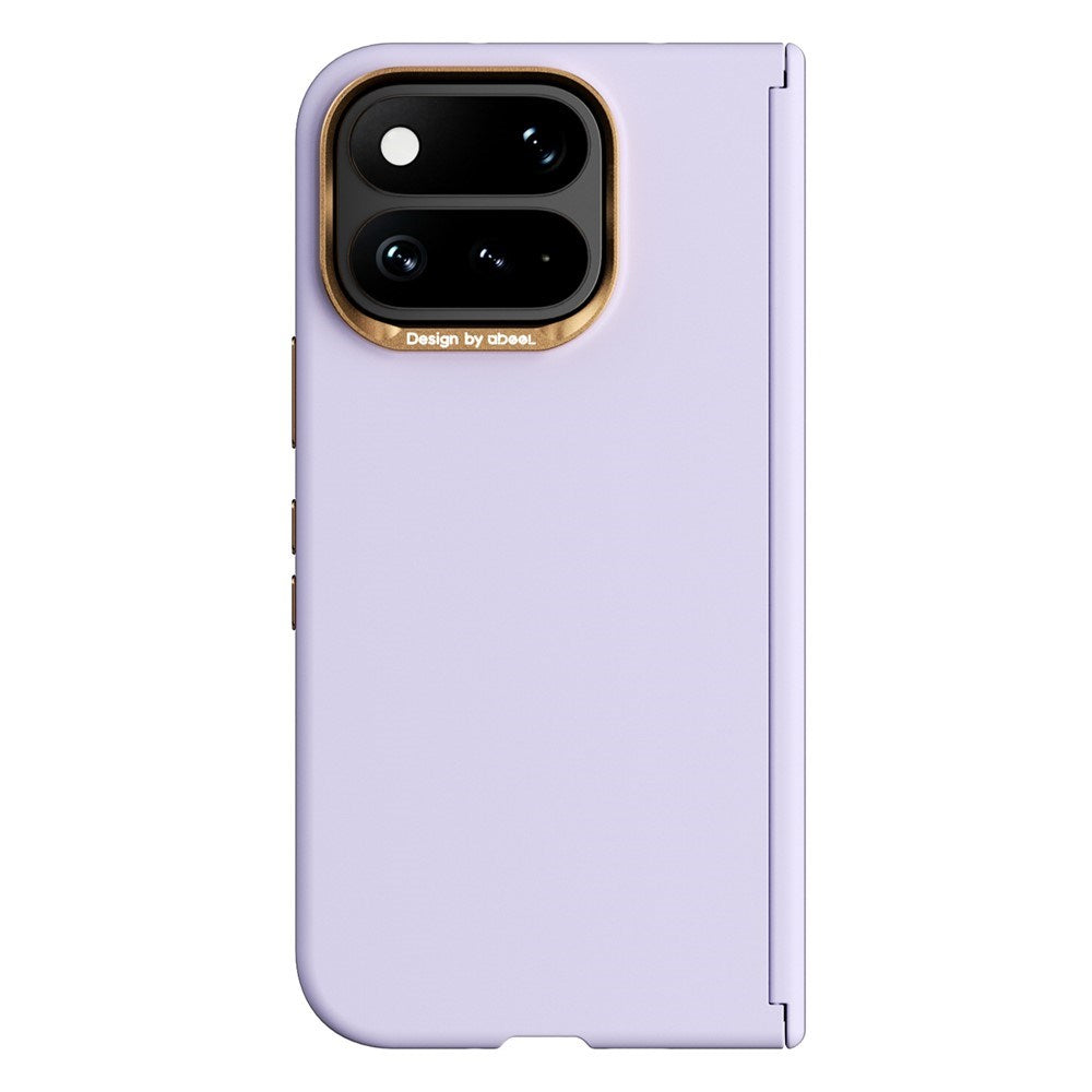 Google Pixel 11 Pro Fold ABEEL Hårt Soft-Touch Plast Skal - MagSafe Kompatibel - Lila