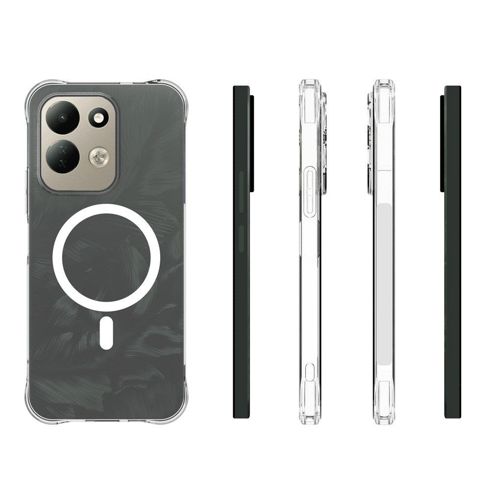 Xiaomi Redmi 17 (5G) / (4G) EIDERWOOD Flexibelt Plast Skal - MagSafe Kompatibel - Transparent