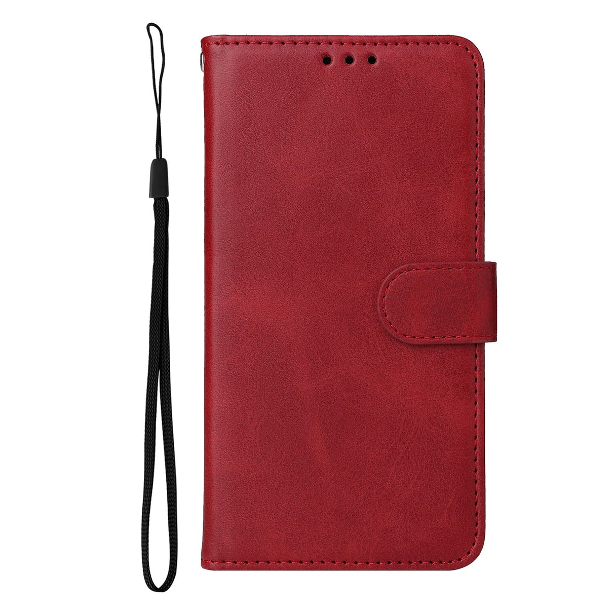 Honor 600 Smart EIDERWOOD Flipfodral i konstläder - Röd