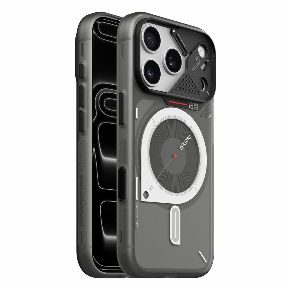iPhone 18 Pro Max / 17 Pro Max AULUMU Skal - MagSafe Kompatibel - Grått