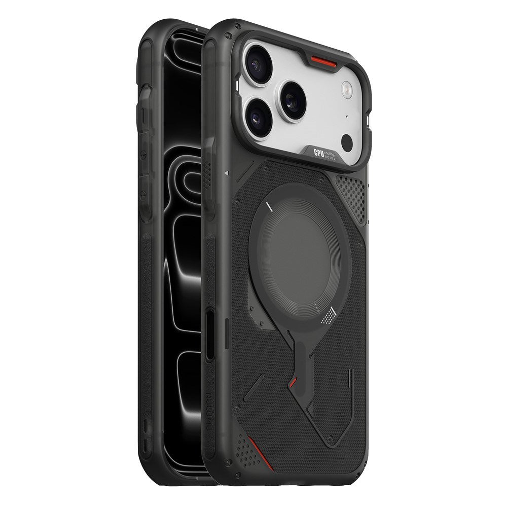 iPhone 18 Pro Max / 17 Pro Max AULUMU Flexibelt Plast Skal - MagSafe Kompatibel - Svart