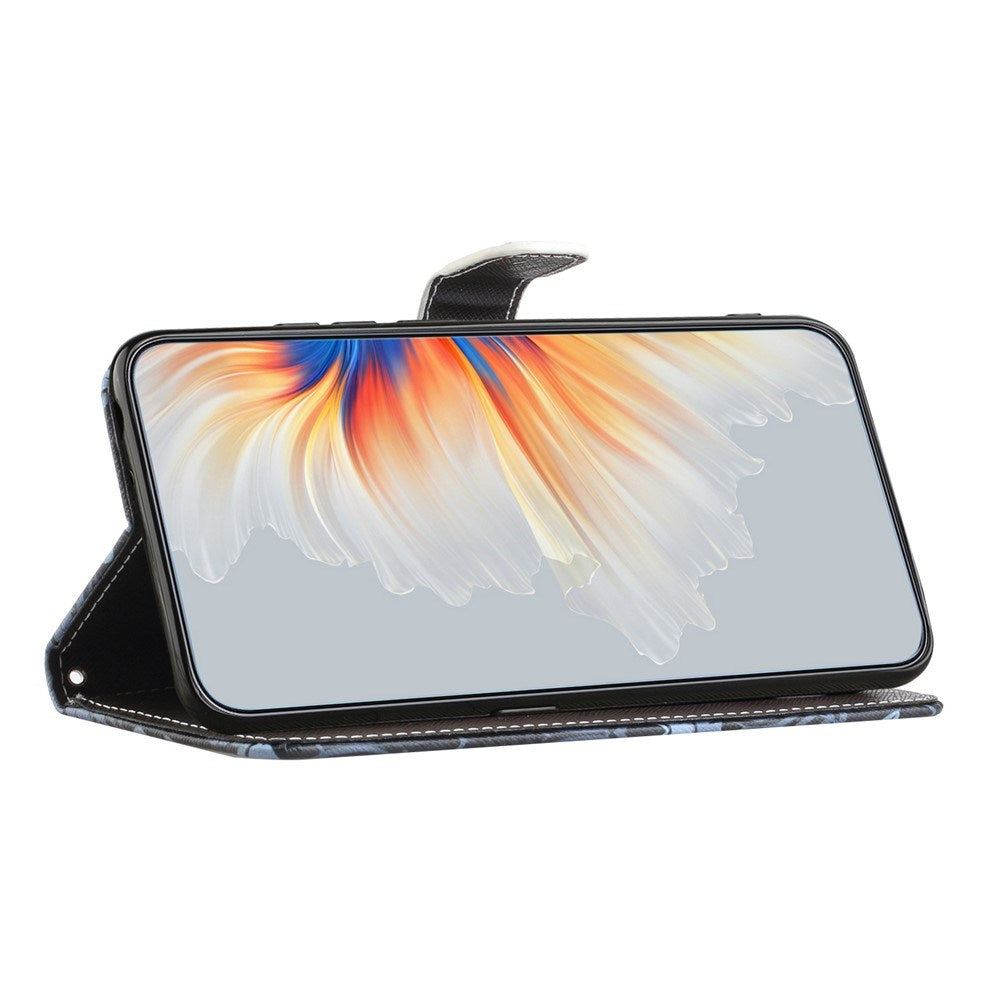 Samsung Galaxy S26 FE EIDERWOOD Fodral med Korthållare och Rem - Blommor