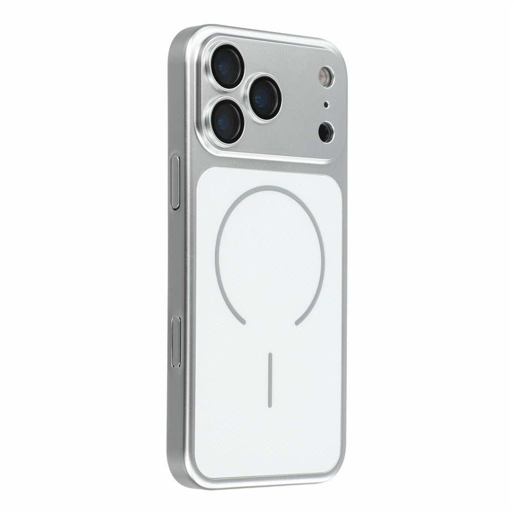iPhone 18 Pro / 17 Pro EIDERWOOD Hårt Plast Skal m. Kameraskydd - MagSafe Kompatibel - Silver
