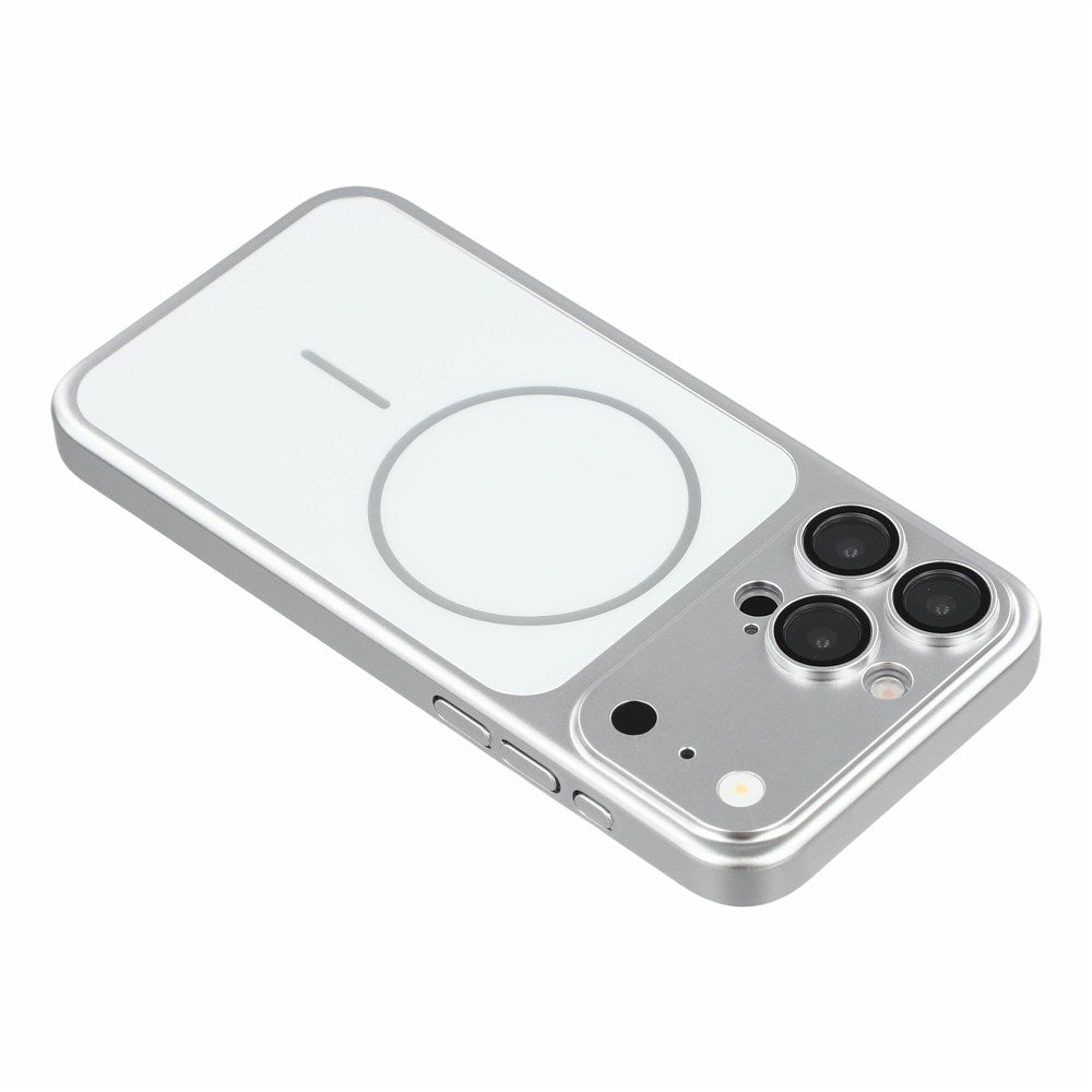 iPhone 15 Pro EIDERWOOD Hårt Plast Skal m. Kameraskydd - MagSafe Kompatibel - Silver