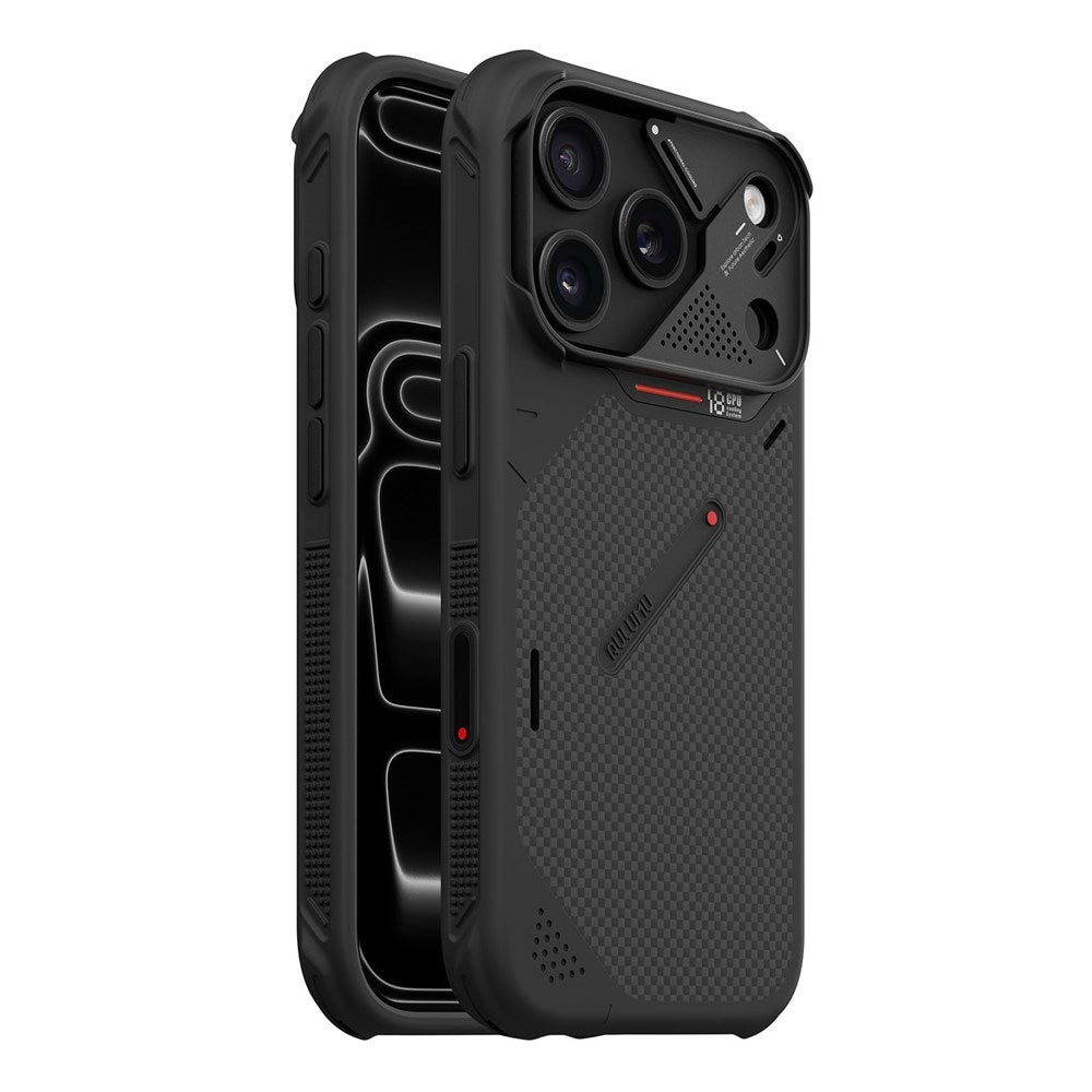 iPhone 18 Pro / 17 Pro AULUMU Aramid Fiber Skal med Kameraskydd - MagSafe Kompatibel - Svart
