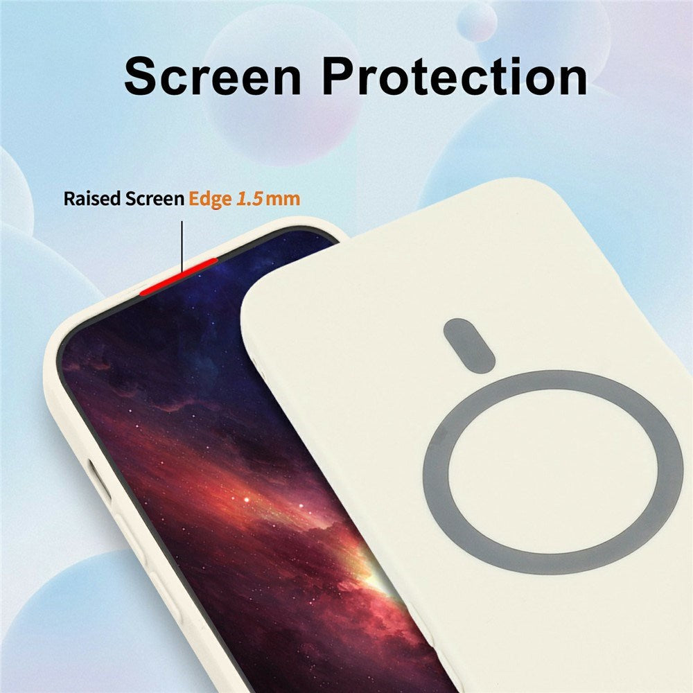 Xiaomi Redmi 17 (5G/4G) EIDERWOOD Fleksibel Plast Skal - MagSafe Kompatibel - Vit