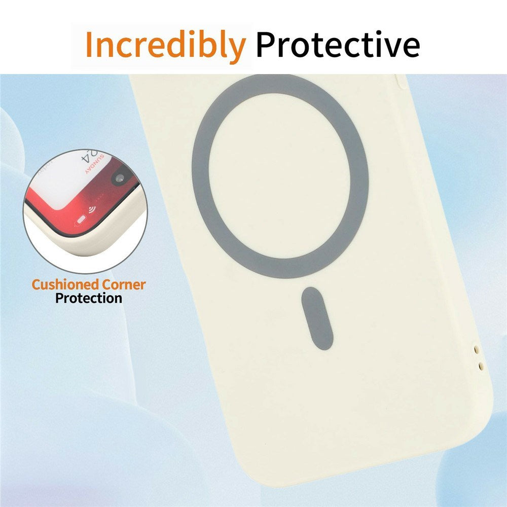 Xiaomi Redmi 17 (5G/4G) EIDERWOOD Fleksibel Plast Skal - MagSafe Kompatibel - Vit