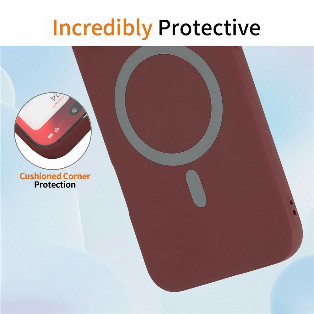 Xiaomi Redmi 17 (5G/4G) EIDERWOOD Fleksibel Plast Skal - MagSafe Kompatibel - Röd