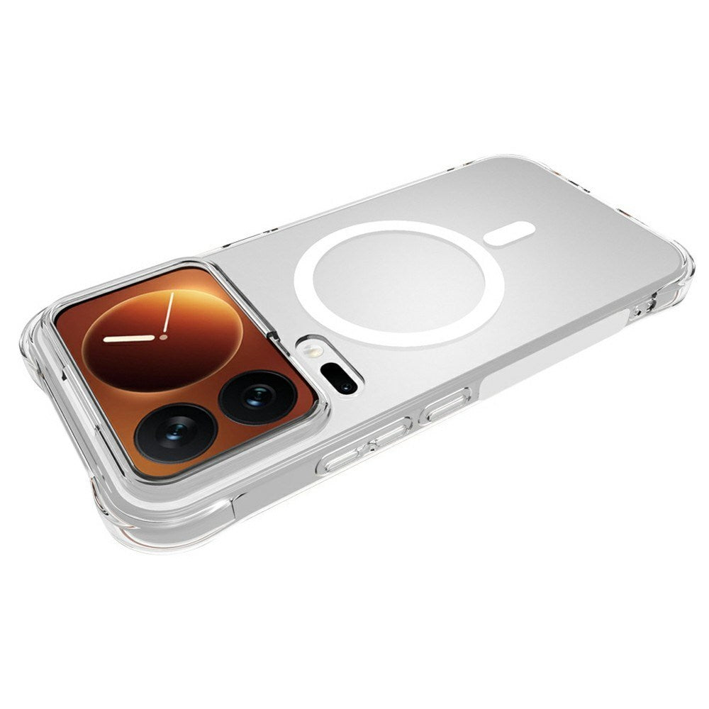 Xiaomi 18 Pro Max EIDERWOOD Fleksibel Plast Skal - MagSafe Kompatibel - Transparent