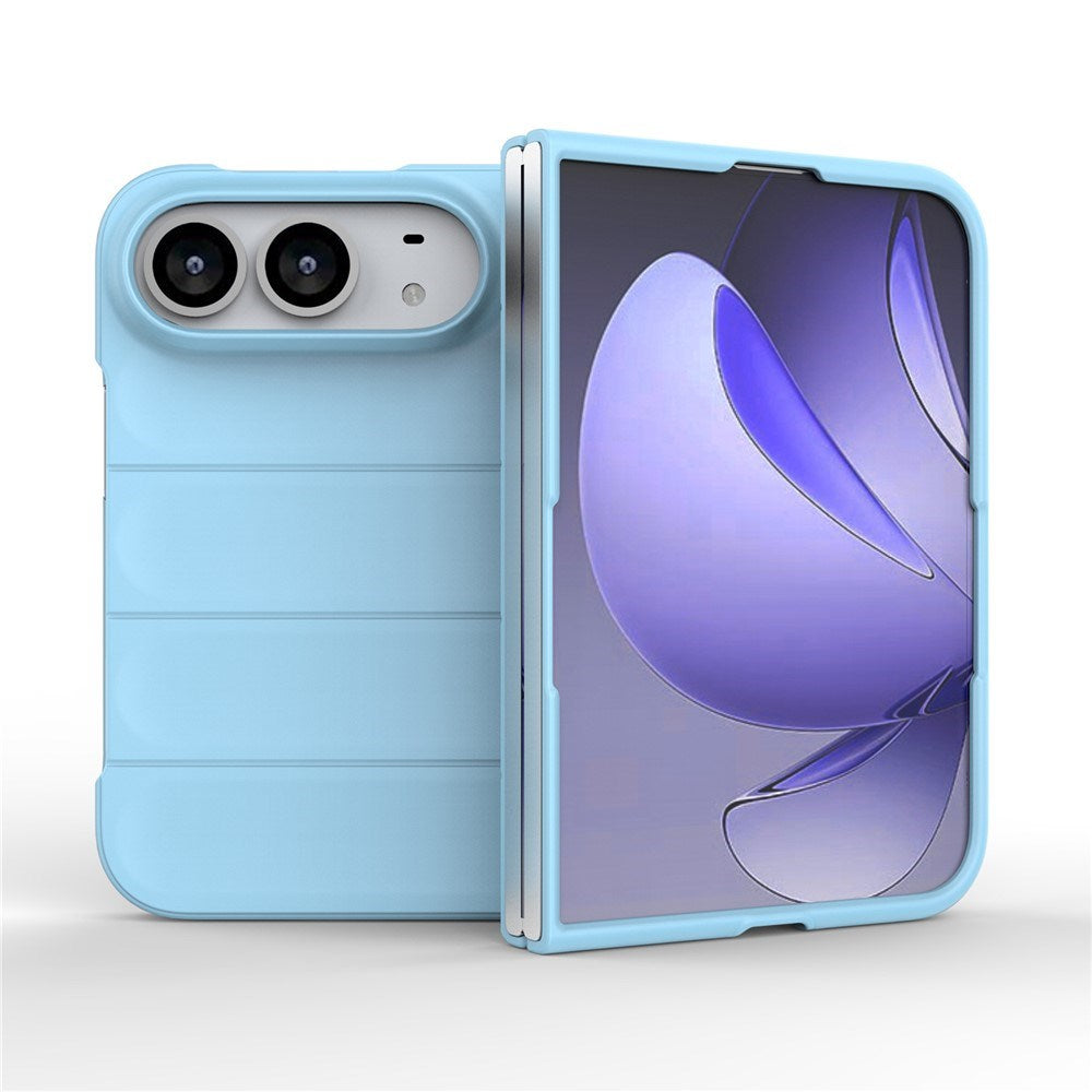 iPhone Fold EIDERWOOD Robust Plast Skal - Ljusblå