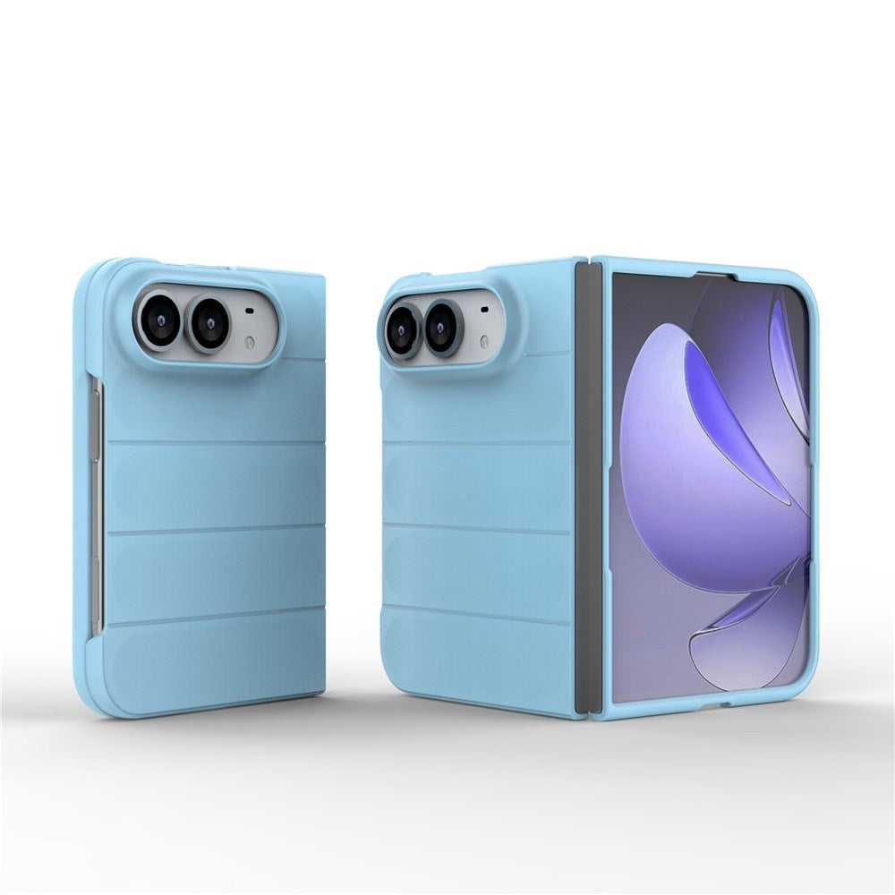 iPhone Fold EIDERWOOD Robust Plast Skal - Ljusblå