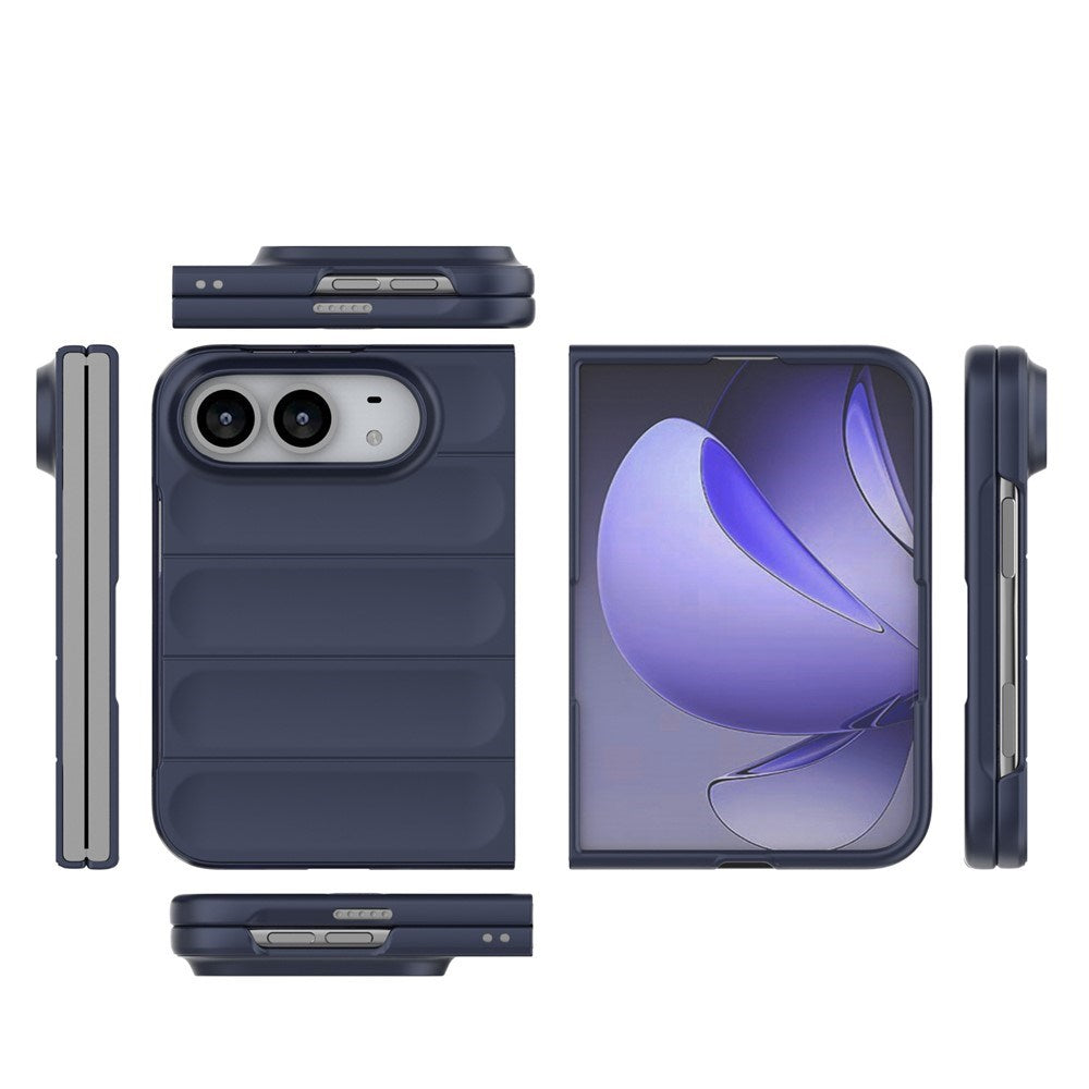 iPhone Fold EIDERWOOD Robust Plast Skal - Mörkblå