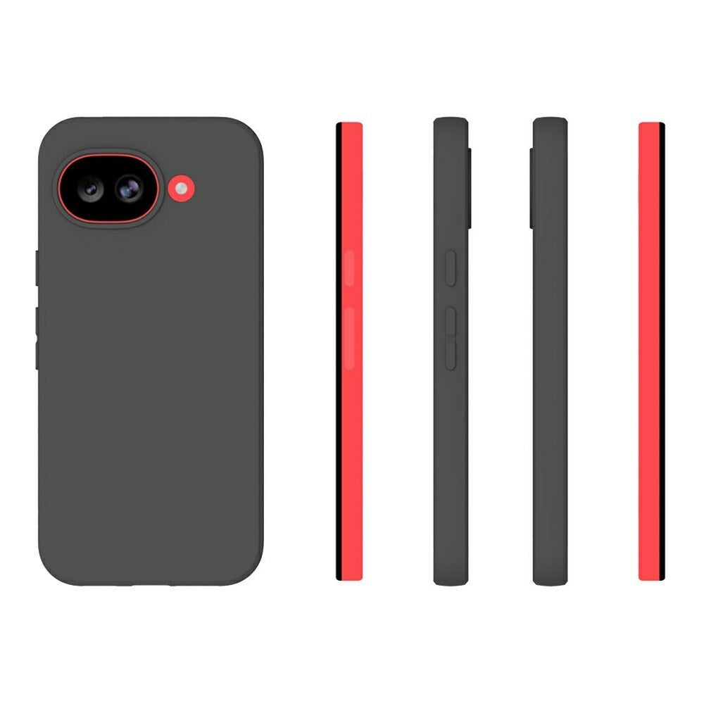 Google Pixel 11a EIDERWOOD Matt Flexibelt Plast Skal - Svart