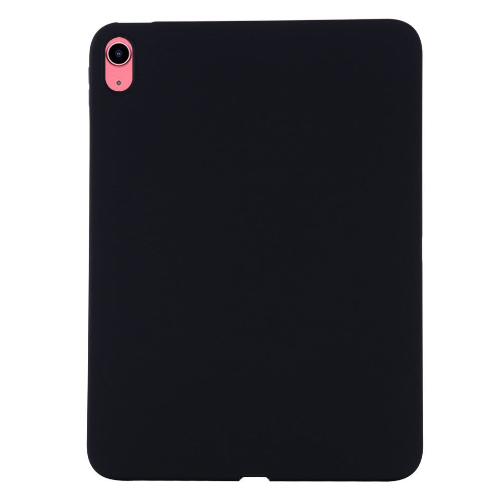 iPad 11" (2025) / iPad 10.9" (2024/2022) Liquid Silikone Shockproof Skal - Svart