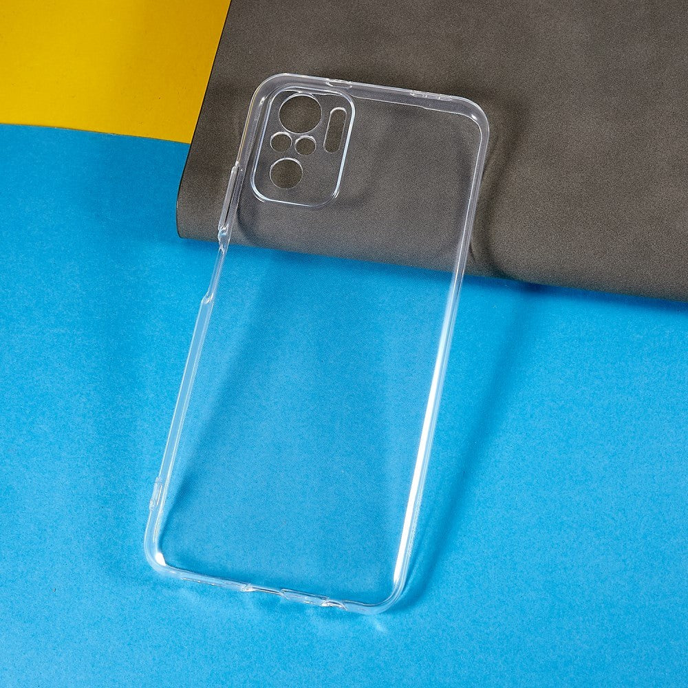 Xiaomi Poco M5S / Redmi Note 10S Flexibelt Plast Skal - Genomskinlig