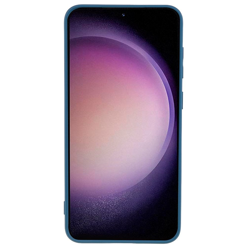 EIDERWOOD Samsung Galaxy S23 Fodrat Flexibelt Plast Skal - Blå
