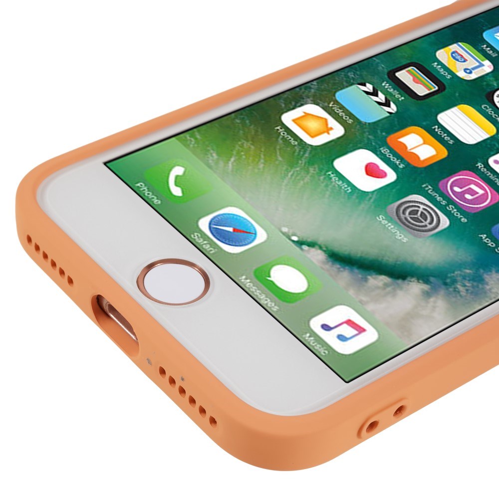 EIDERWOOD iPhone SE (2022 / 2020) / 8 / 7 Fodrat Flexibelt Plast Skal - Orange