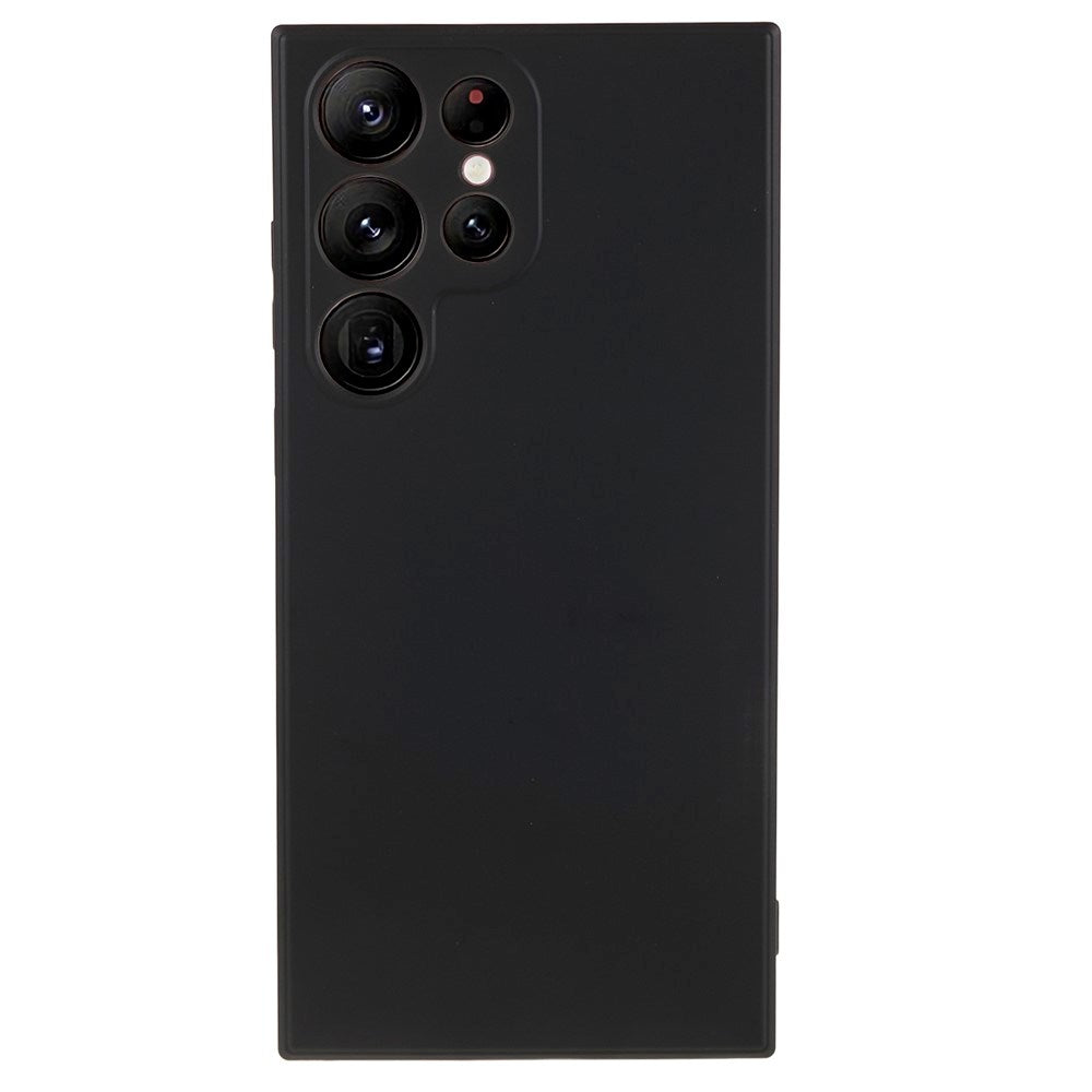 EIDERWOOD Samsung Galaxy S22 Ultra Fodrat Flexibelt Plast Skal - Svart