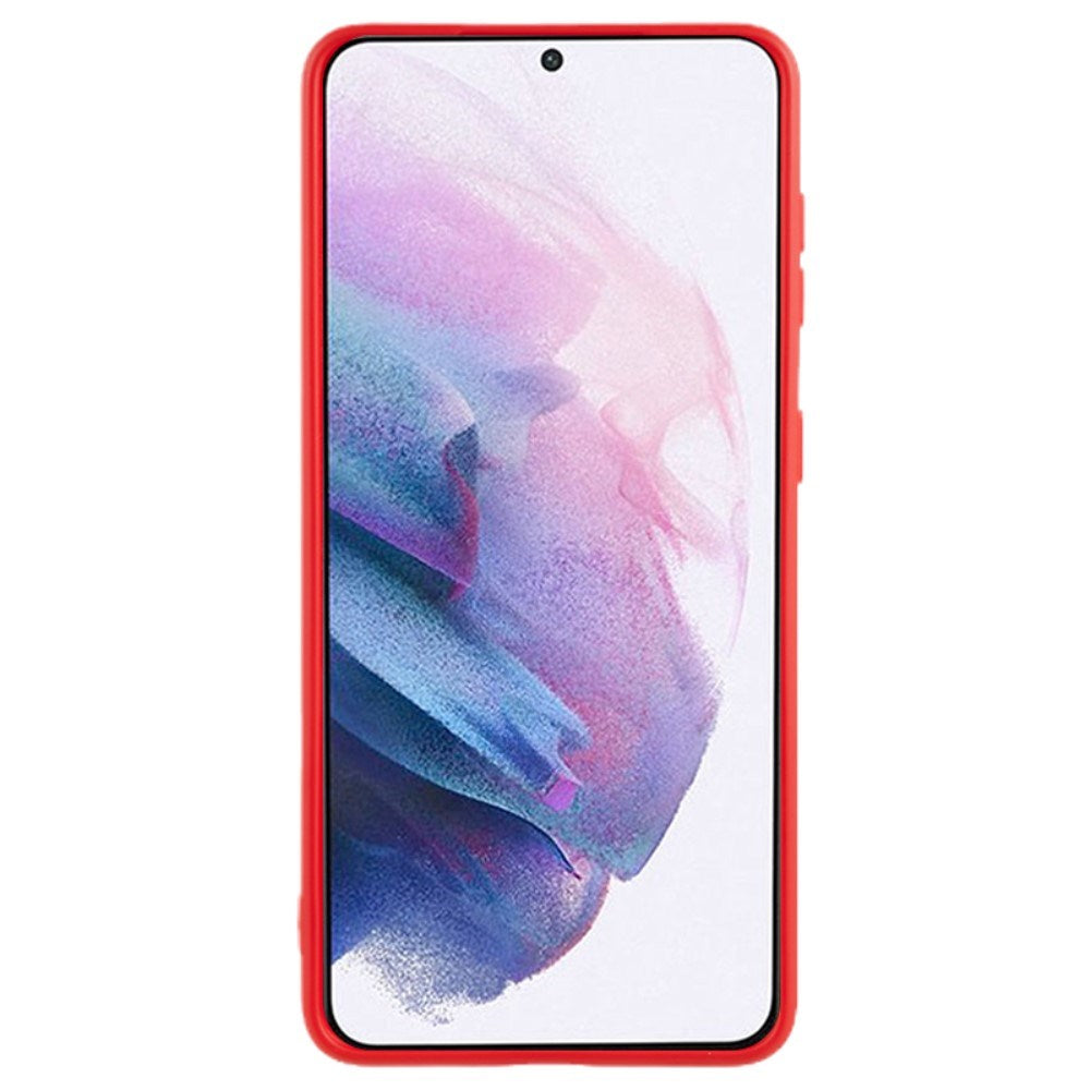 EIDERWOOD Samsung Galaxy S21+ (Plus) Fodrat Flexibelt Plast Skal - Röd