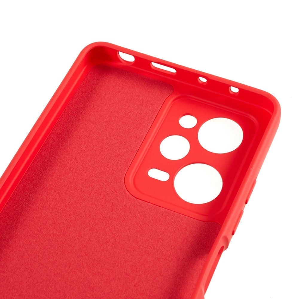 EIDERWOOD Xiaomi Poco X5 Pro (5G) Fodrat Flexibelt Plast Skal - Röd