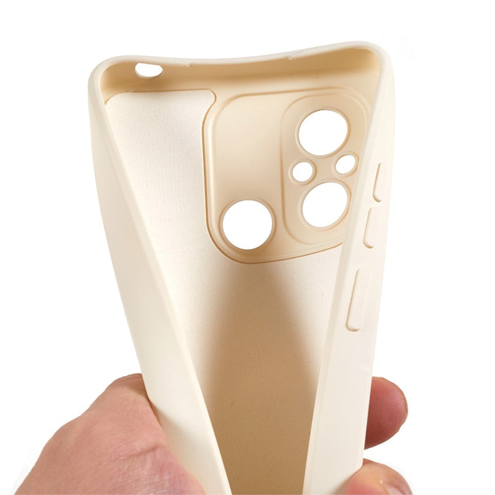 Xiaomi Redmi 12C Flexibelt Plast Skal - Vit