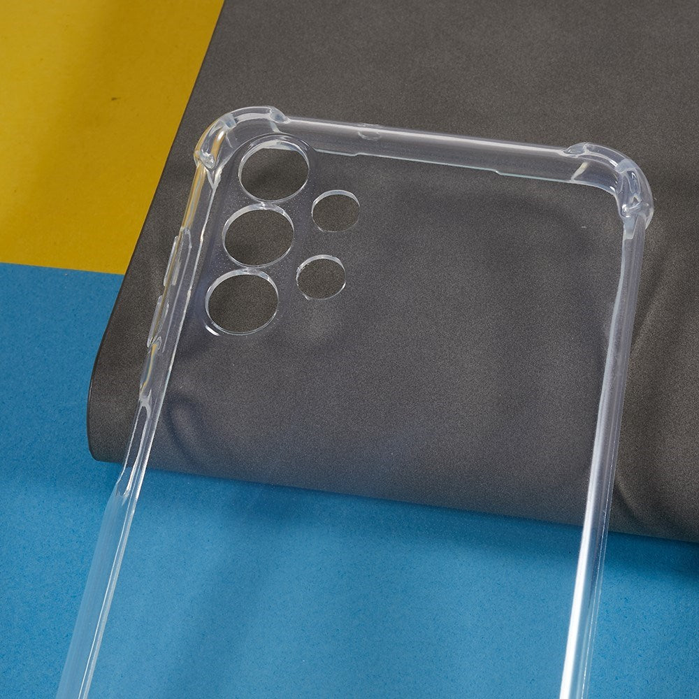 EIDERWOOD Samsung Galaxy A13 (4G) Plast Skal m. Stötdämpande Hörn - Genomskinlig