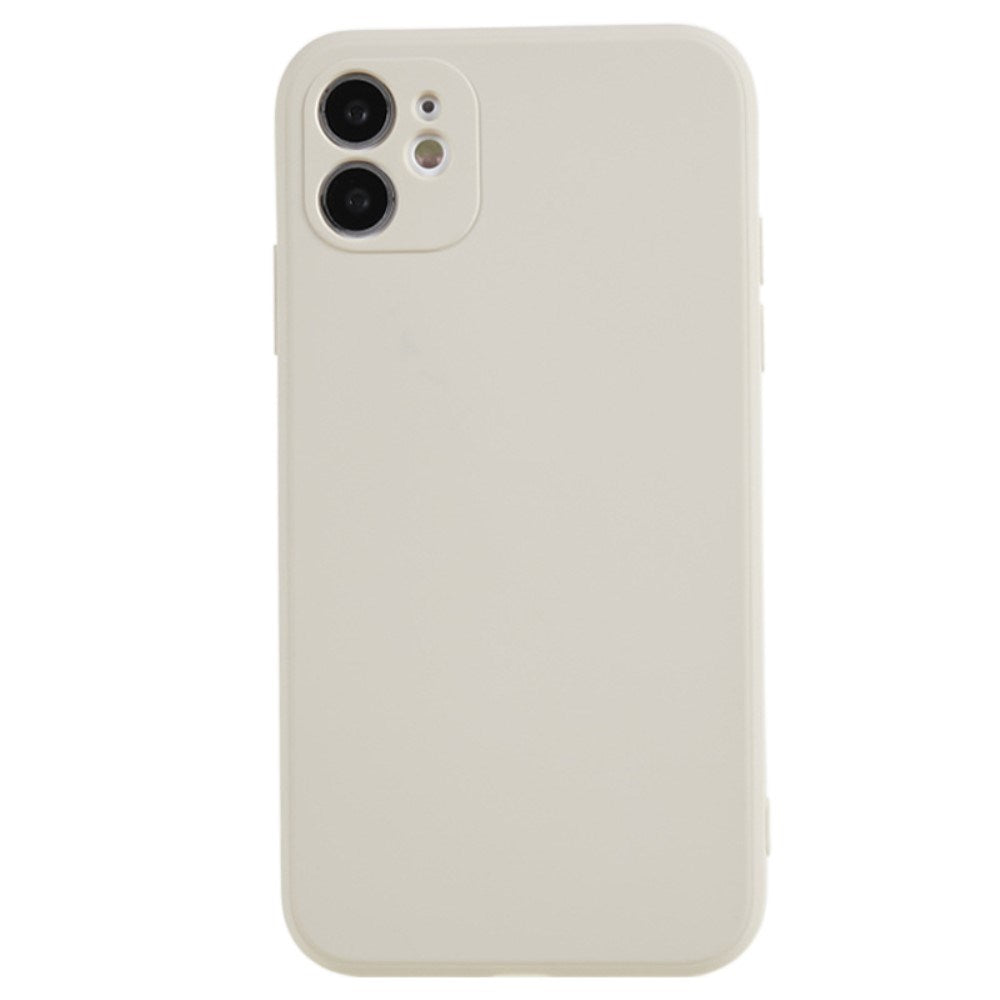 EIDERWOOD iPhone 11 Fodrat Flexibelt Plast Skal - Beige