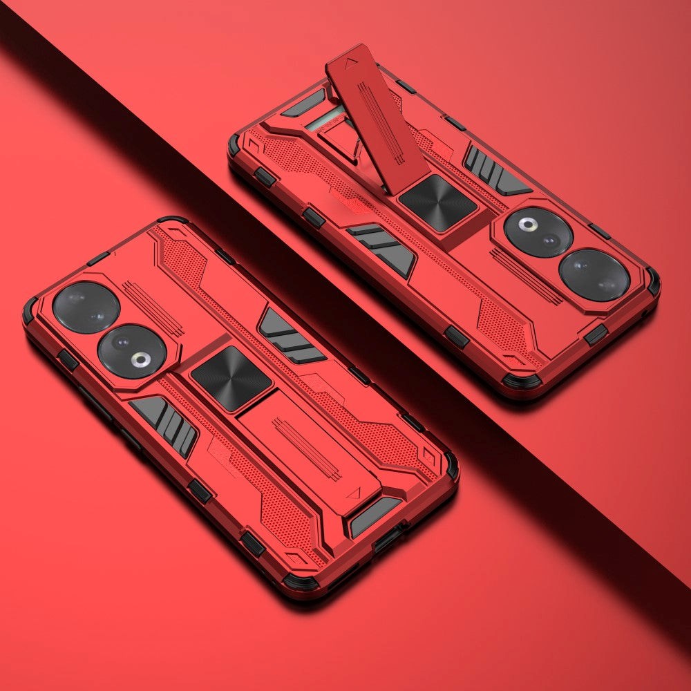 Honor 90 Tough Case m. Stativfunktion - Röd