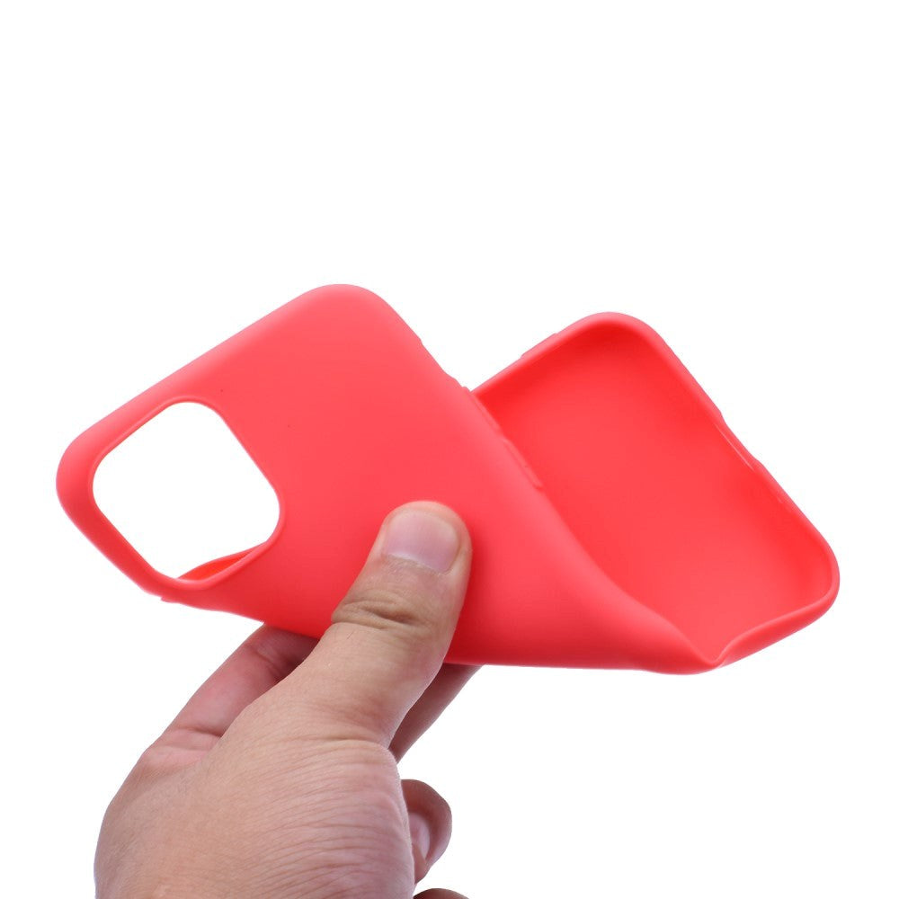 iPhone 15 Pro Max Matt Plastskal - Röd