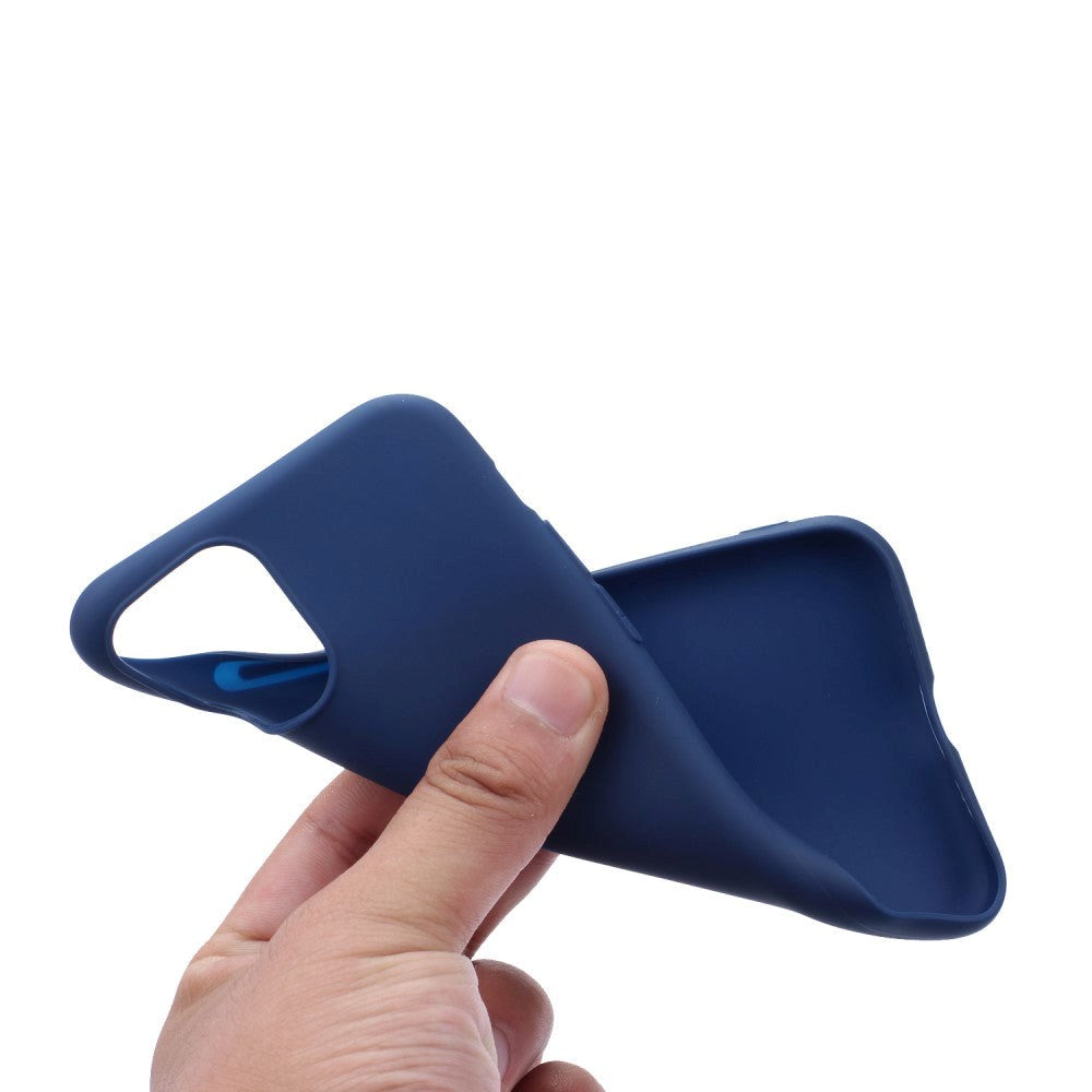 iPhone 15 Pro Max Matt Plastskal - Blå