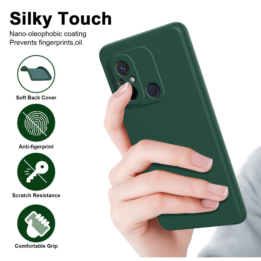 Xiaomi Redmi 12C Flexibel Plast Skal - Grön