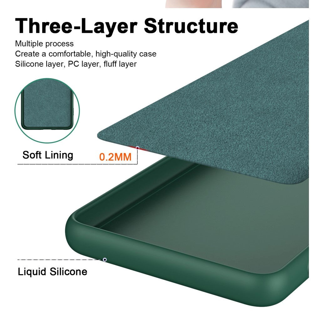 Xiaomi Redmi 12C Flexibel Plast Skal - Grön