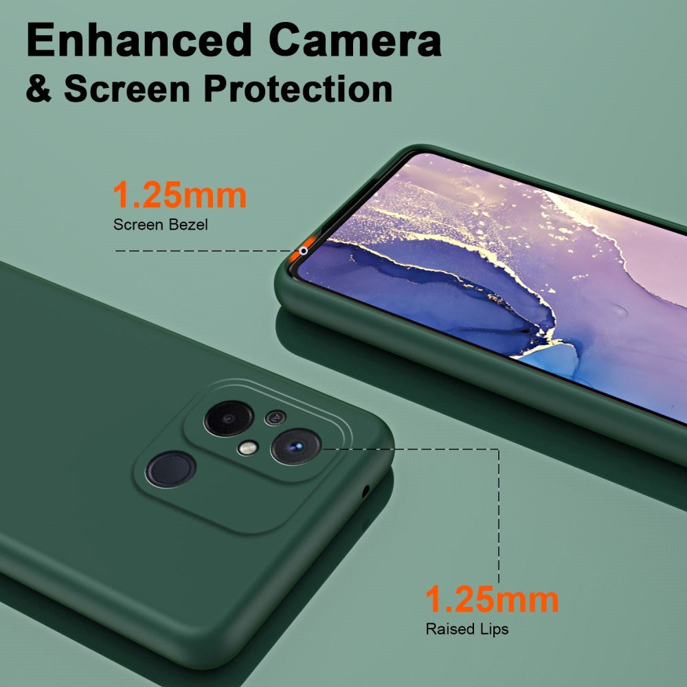 Xiaomi Redmi 12C Flexibel Plast Skal - Grön
