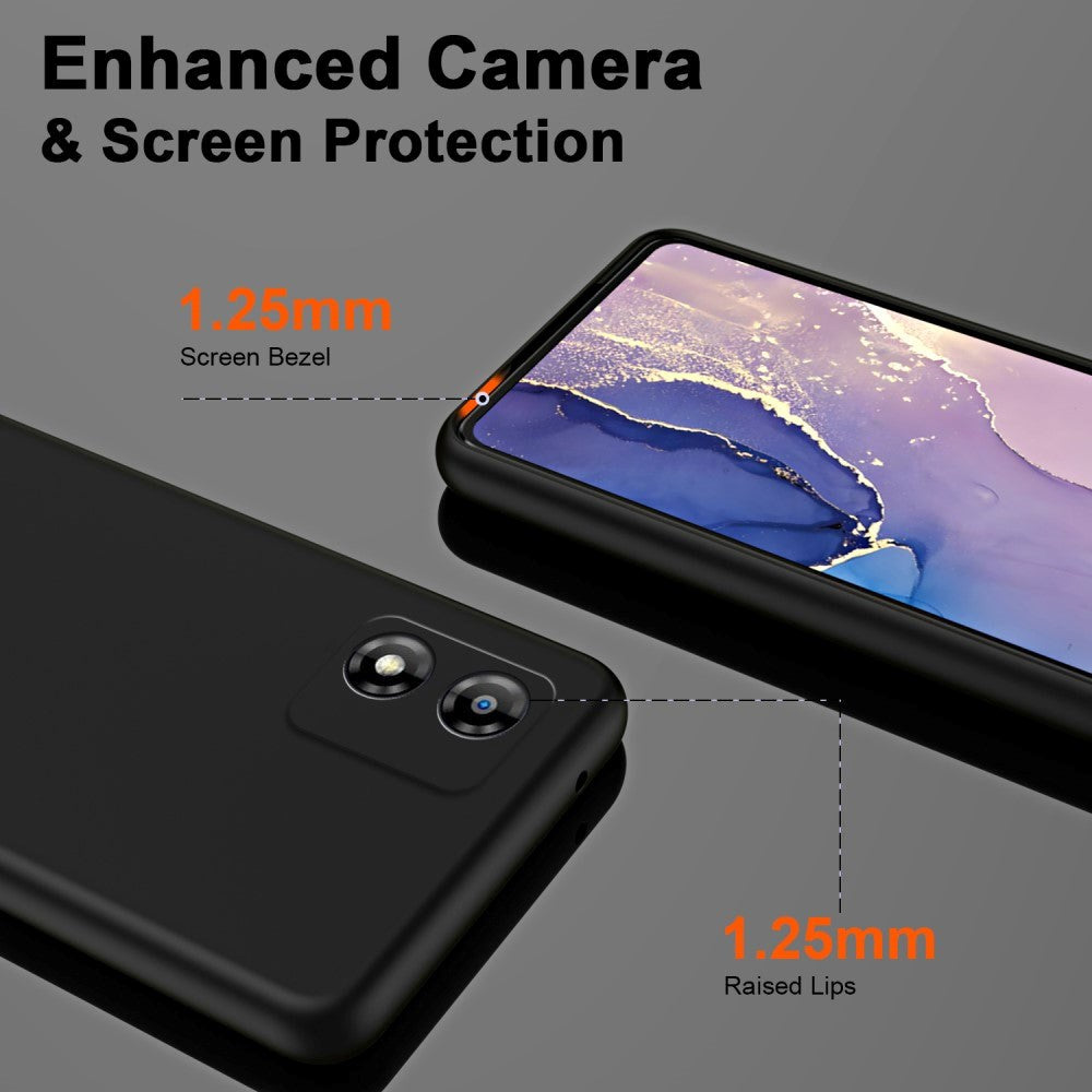 Motorola Moto E13 Liquid Silikon Skal - Lila