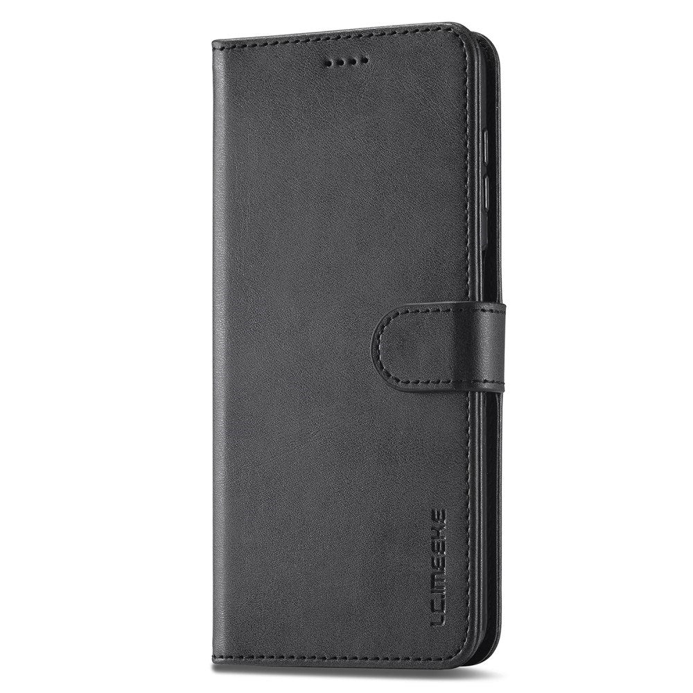 EIDERWOOD Samsung Galaxy S23 FE Konstläder Plånbokfordral med Stativ - Svart